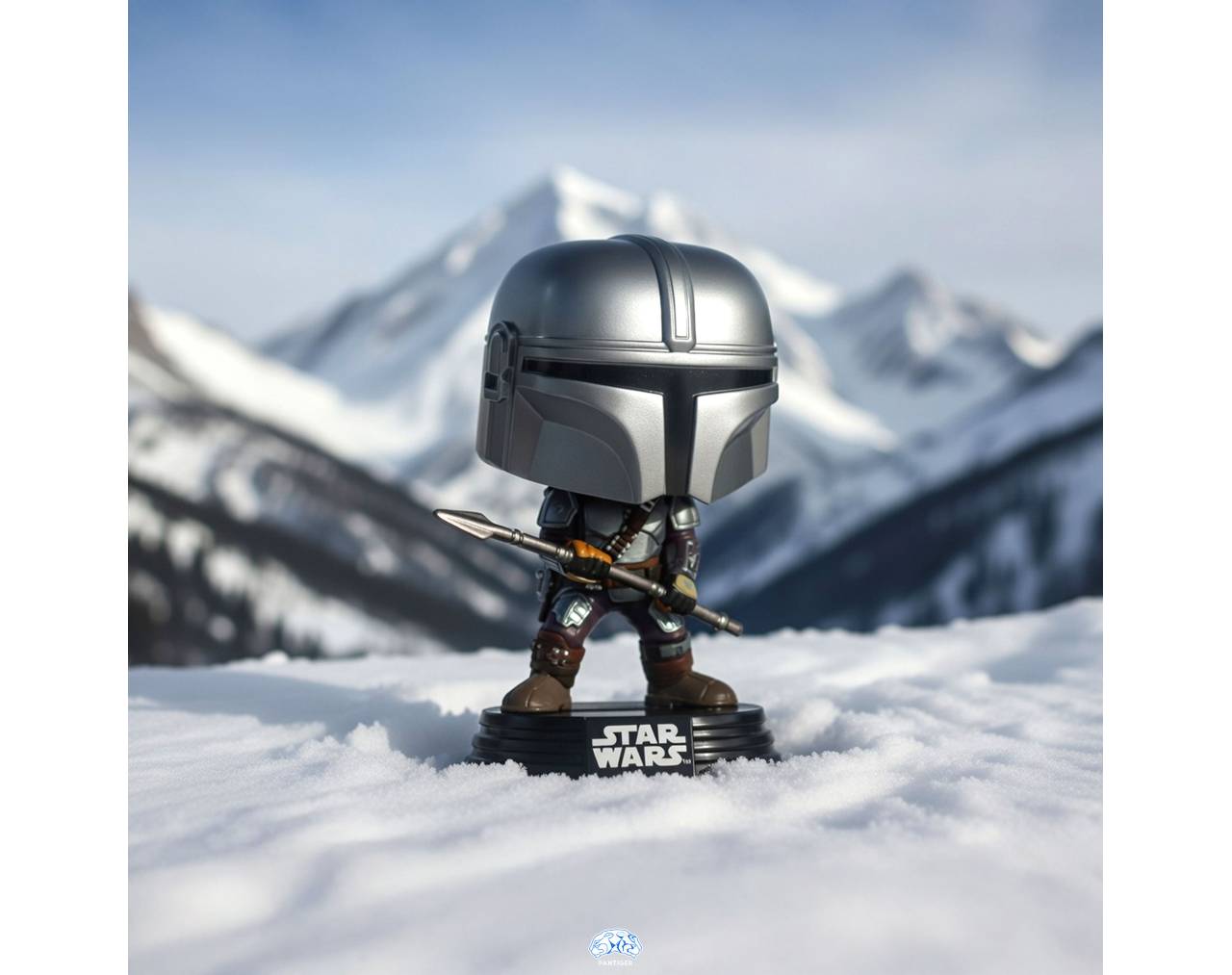 The Mandalorian with Beskar Staff Funko Shop Exclusive Pop! Vinyl