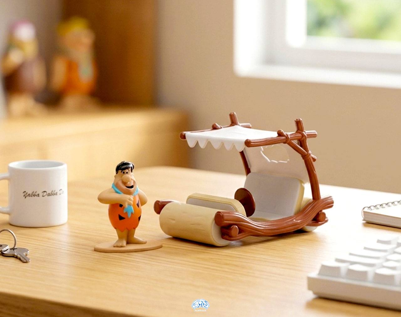 Fred Flintstone & Flintmobile 1:32 - The Flintstones - Jada Toys