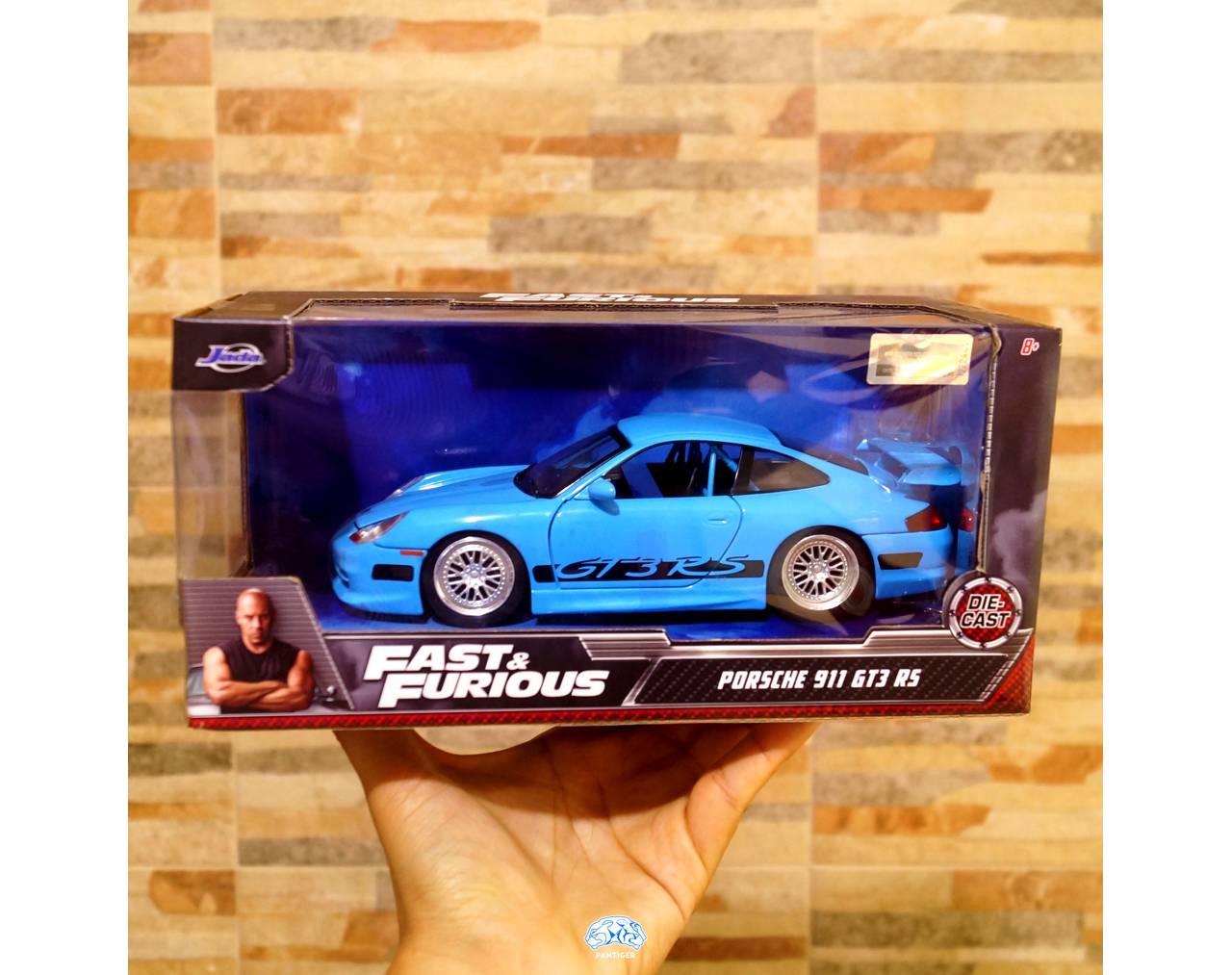 Porsche 911 GT3 RS 1:24 - Fast and Furious - Die-Cast Jada Toys