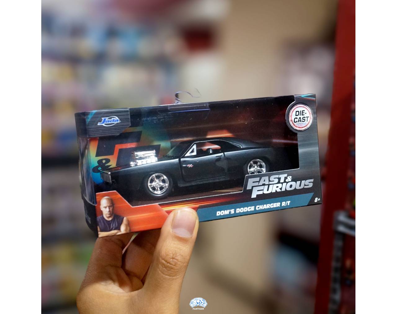 Dom's Dodge Charger RT Escala 1:32 - Fast and Furious - Die-Cast Jada Toys