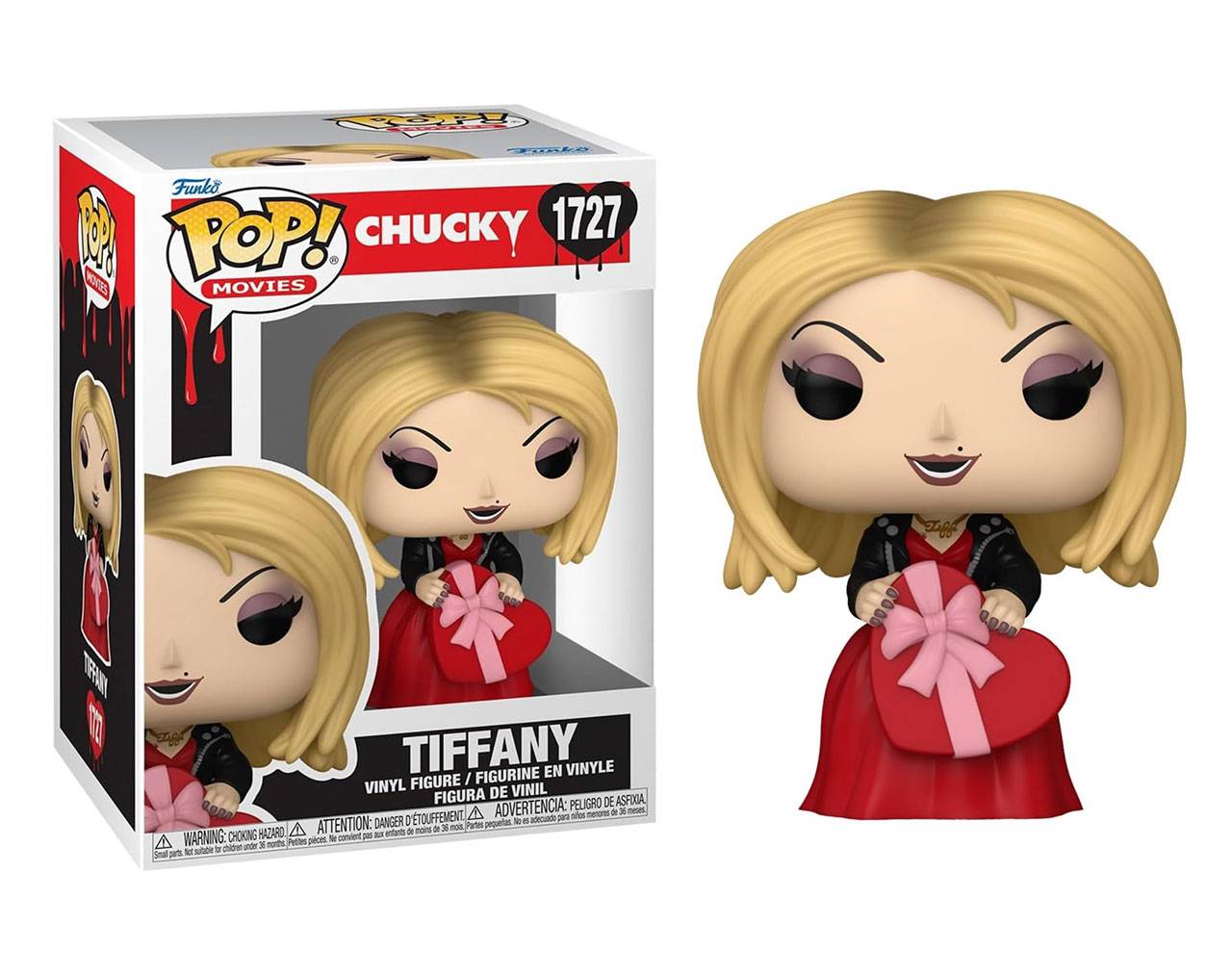 Tiffany with Heart-shaped Chocolate Box (Valentine's Day) - Chucky Pop! Vinyl