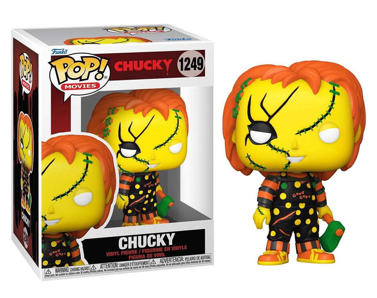 Chucky with Axe (Blacklight) - Chucky Pop! Vinyl