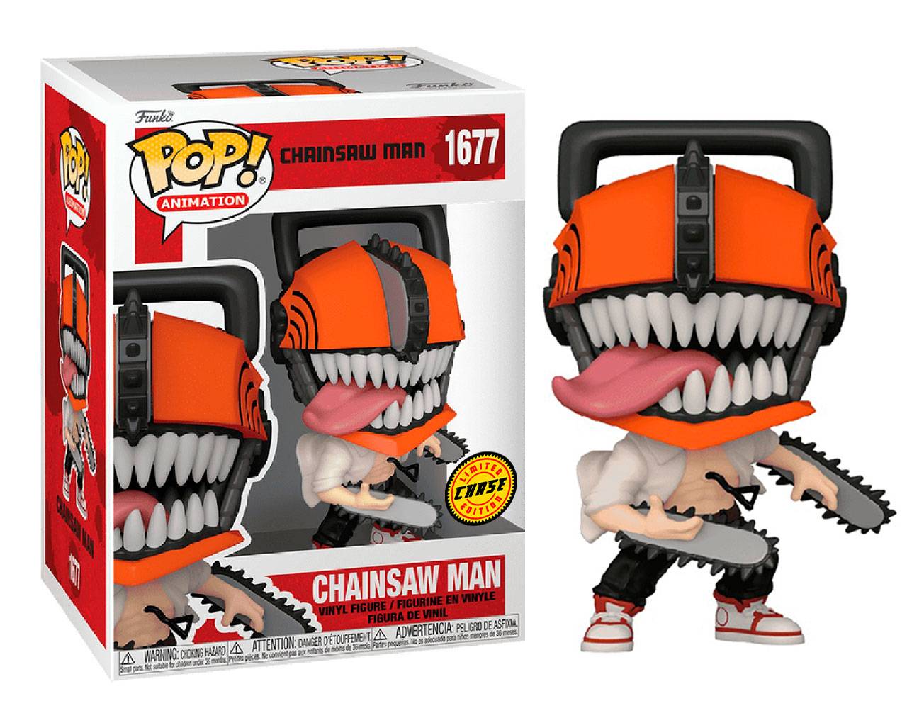 Chainsaw Man (Chase Edition) - Chainsaw Man Pop! Vinyl