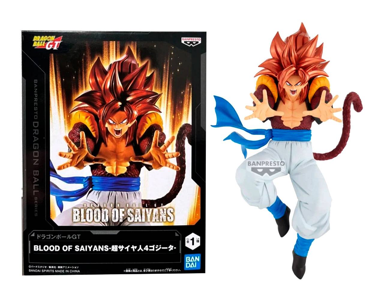 Gogeta Super Saiyan 4 - Dragon Ball GT Blood of Saiyans Bandai