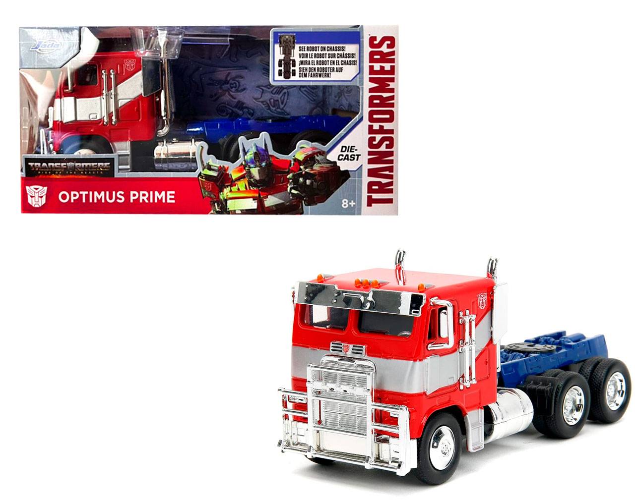 Optimus Prime 1:32 - Transformers Rise of the Beast - Die Cast Jada Toys