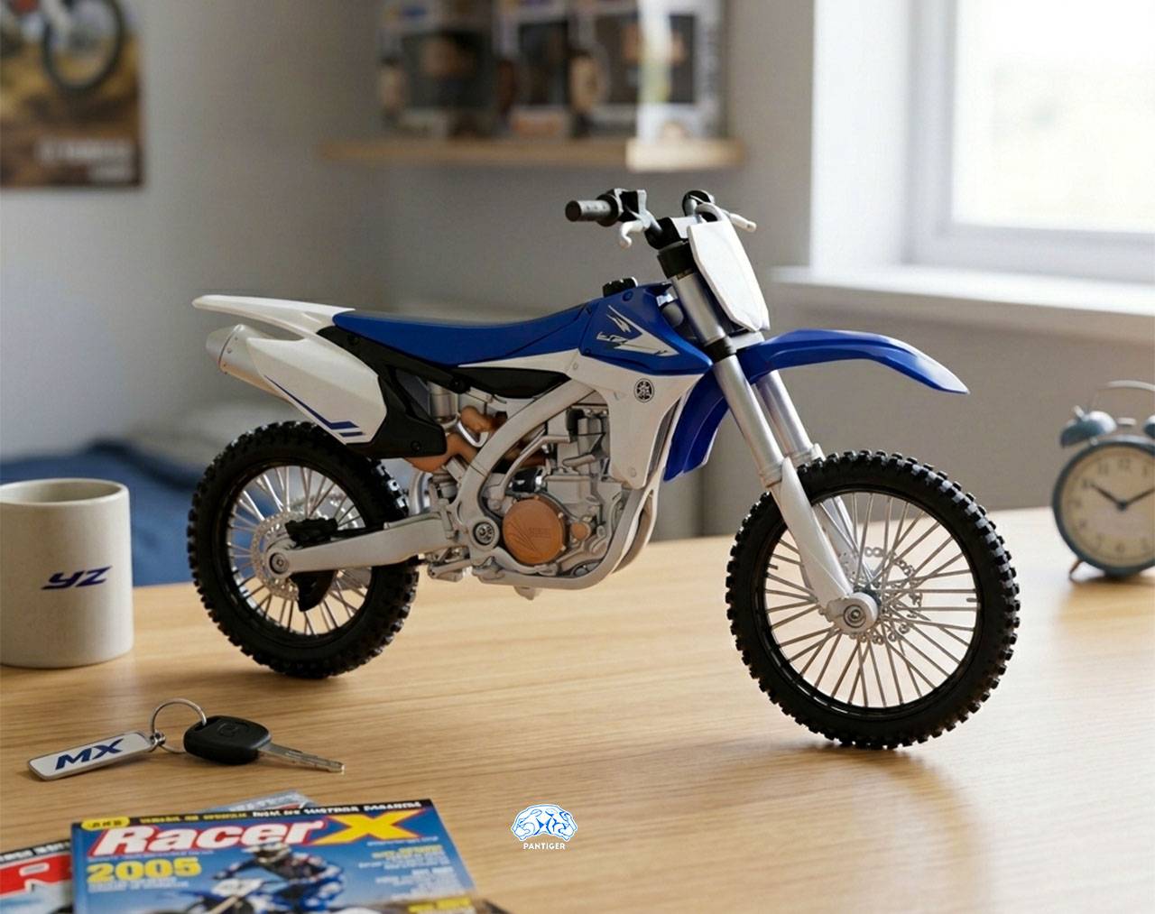 motocicleta de coleccion Yamaha YZ450F - Maisto Motorcycles
