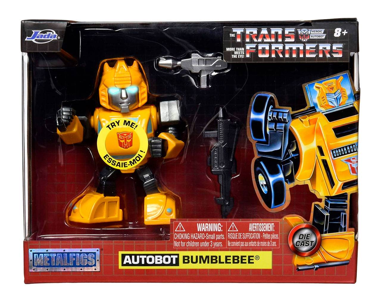 Autobot Bumblebee with Light - Transformers Megalfigs - Die Cast hada Toys