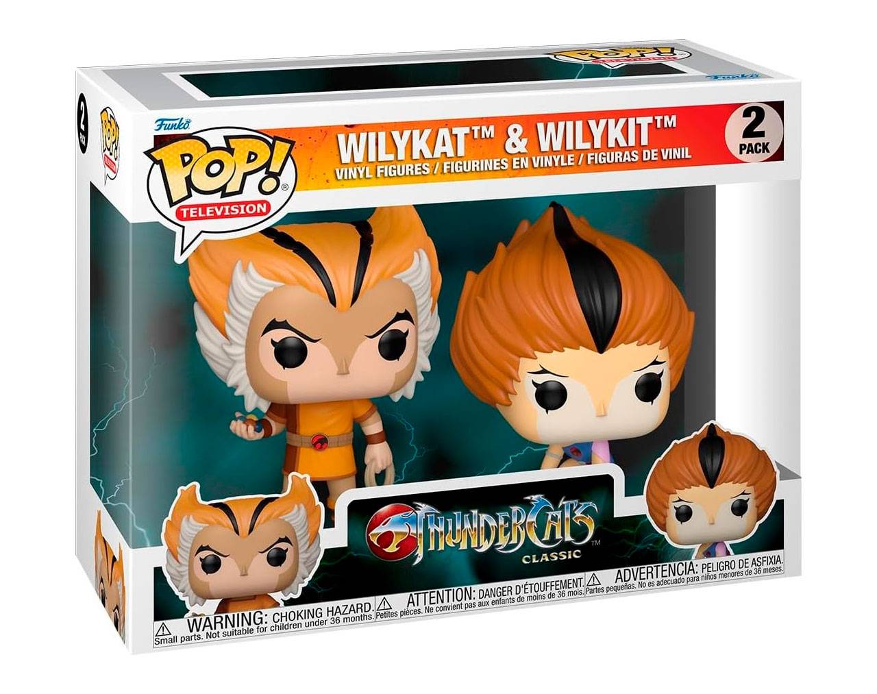 Wilykat & Wilykit - ThunderCats (Classic) - Pop! Vinyl