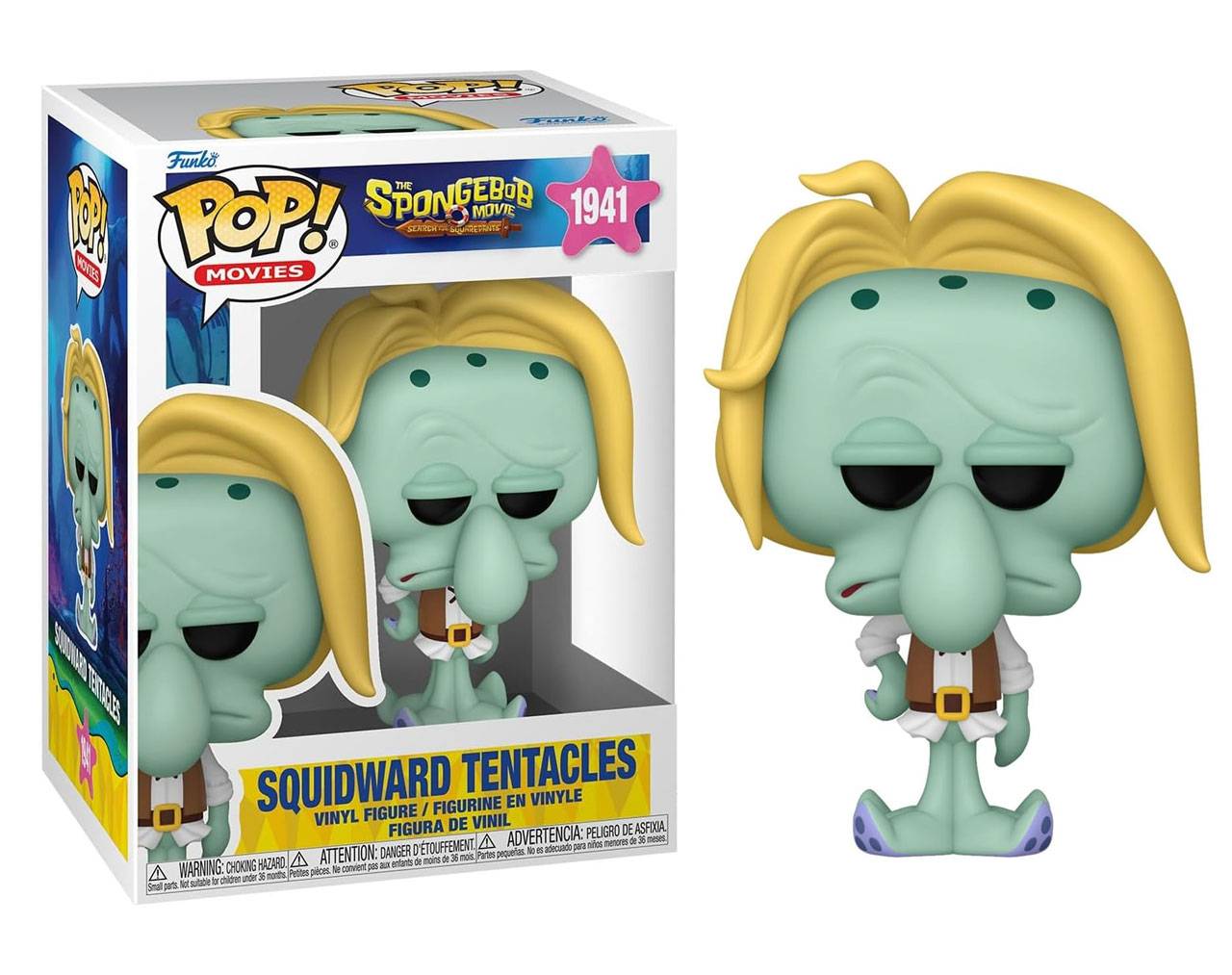 Squidward Tentacle (Pirate) - The SpongeBob Movie: Search for SquarePants Pop! Vinyl