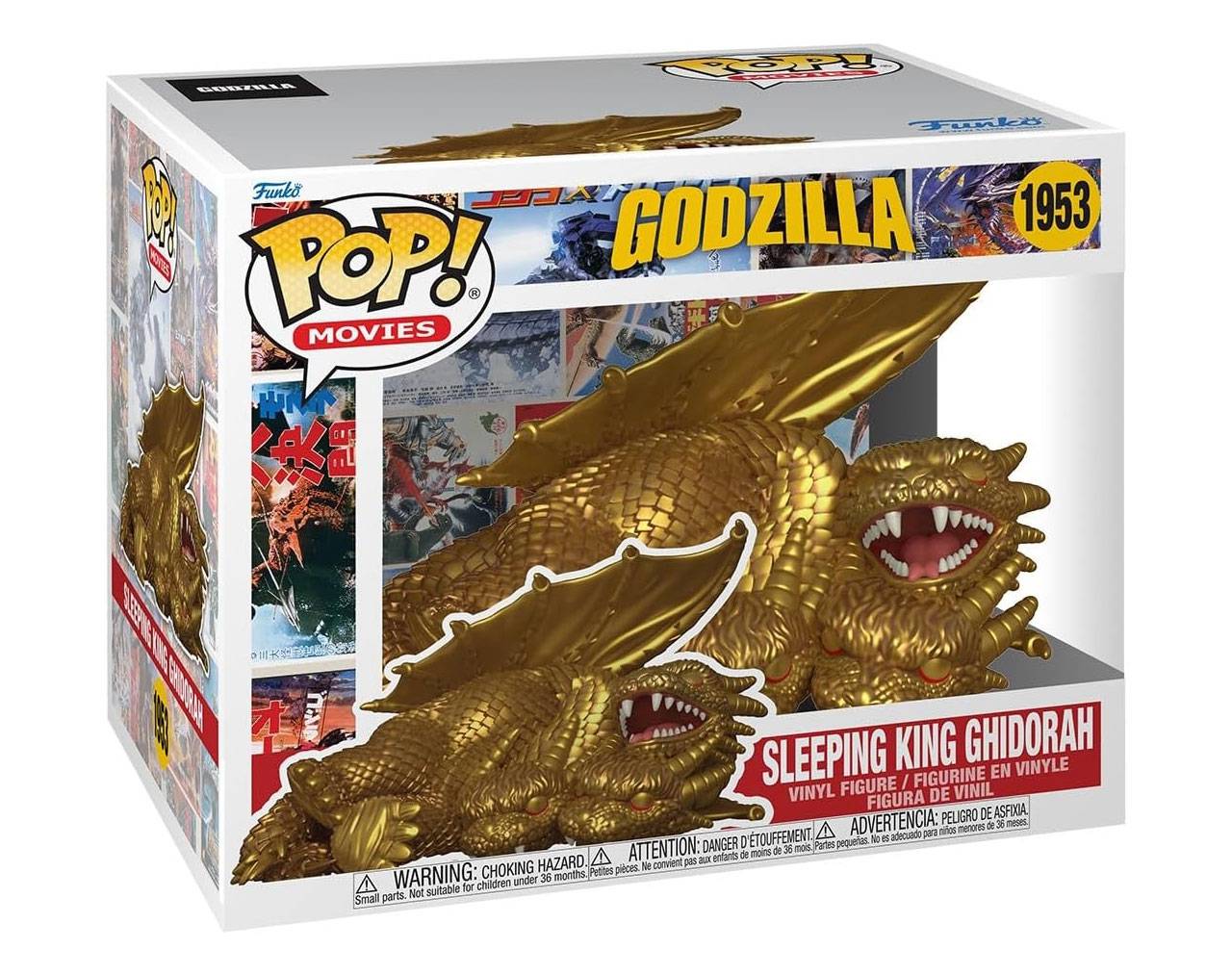 Sleeping King Ghidorah (Golden) - Godzilla Funko POP!