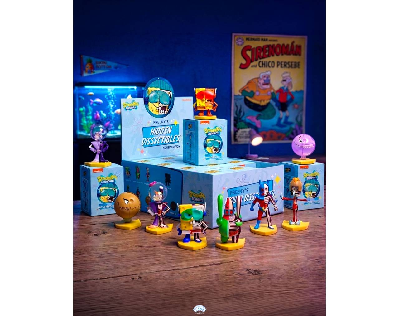 Spongebob Squarepants Hidden Dissectibles (Cajita sorpresa) - Mighty Jaxx Blind Box Super Edition
