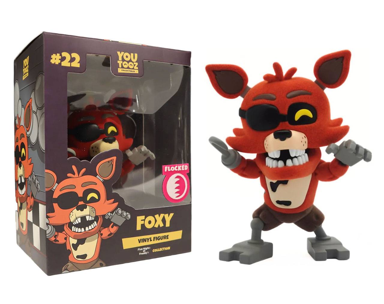 Foxy (Flocked) - Five Nights at Freddy's YouTooz Collectibles
