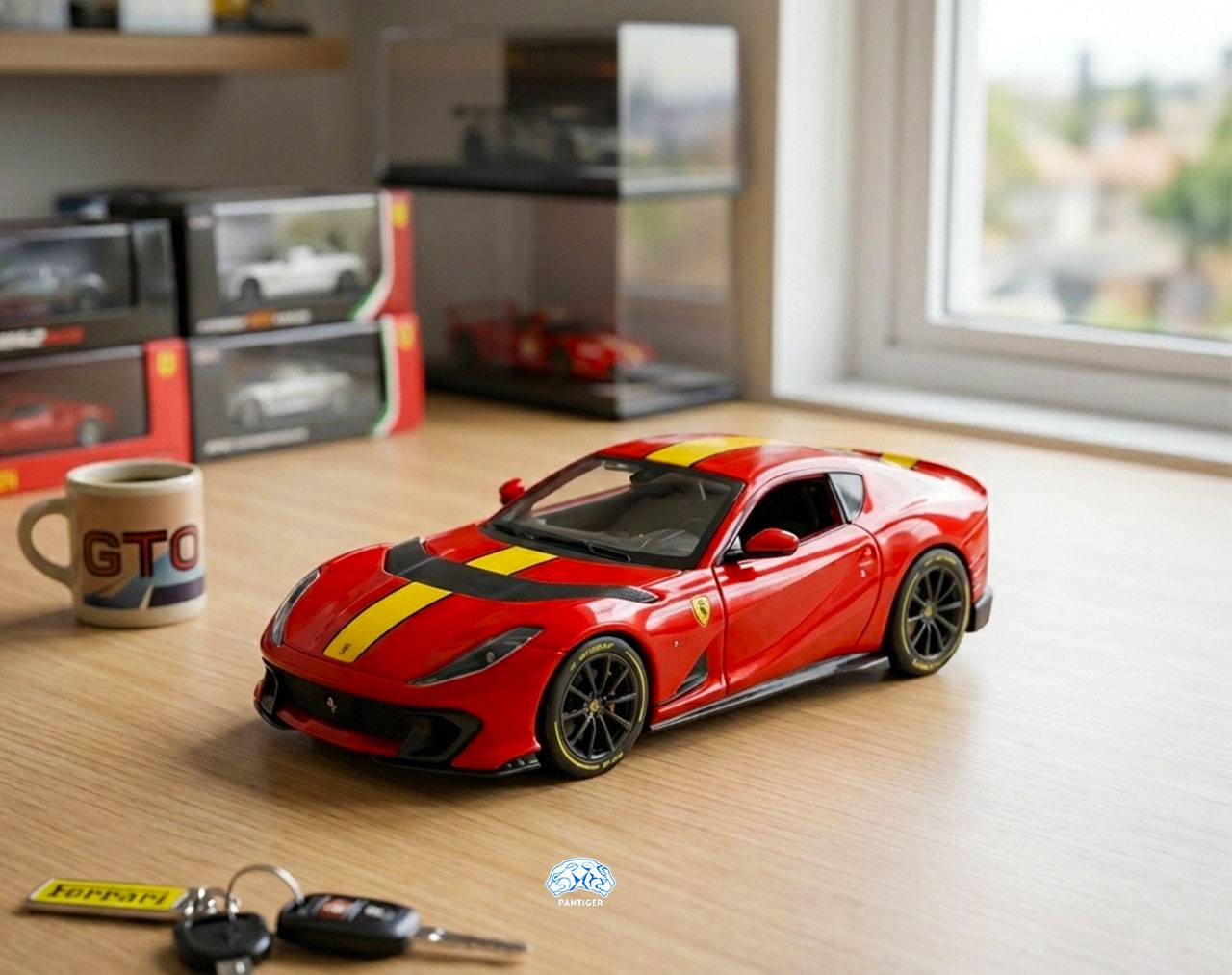 Ferrari 812 Competizione Escala 1:64 - Speed Icons Limited Edition - Die-Cast Maisto