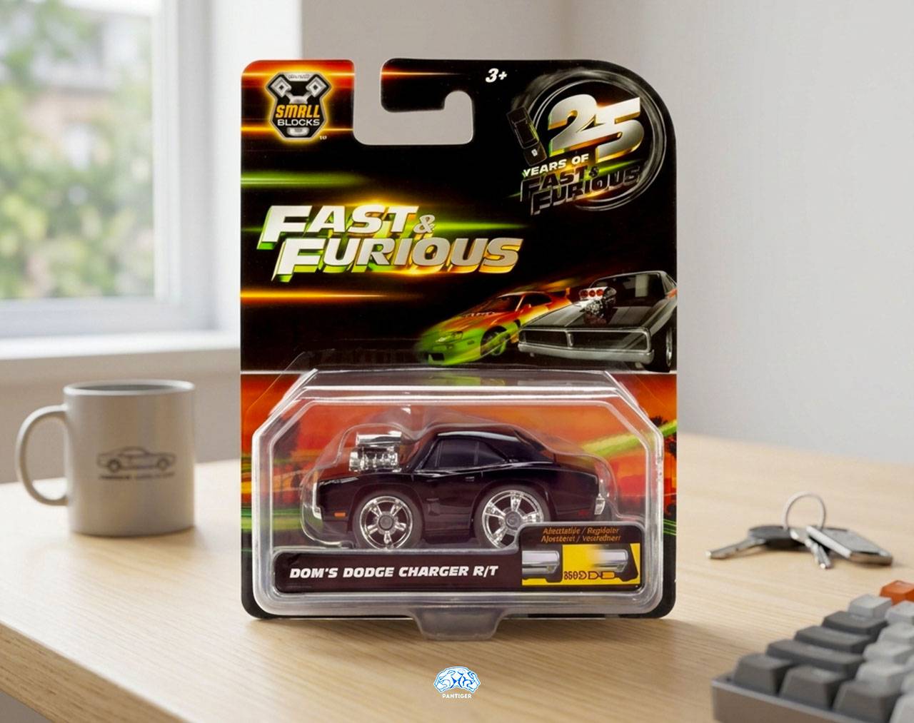 Dom's Dodge Charger R/T (Escala 1:43) - Fast & Furious - Small Blocks Jada Toys