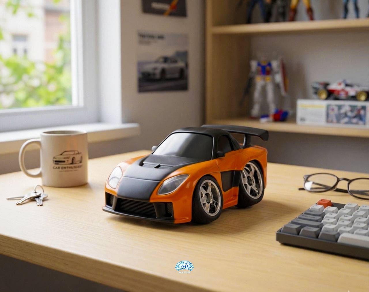 Han's Mazda RX-7 (Escala 1:43) - Fast & Furious - Small Blocks Jada Toys