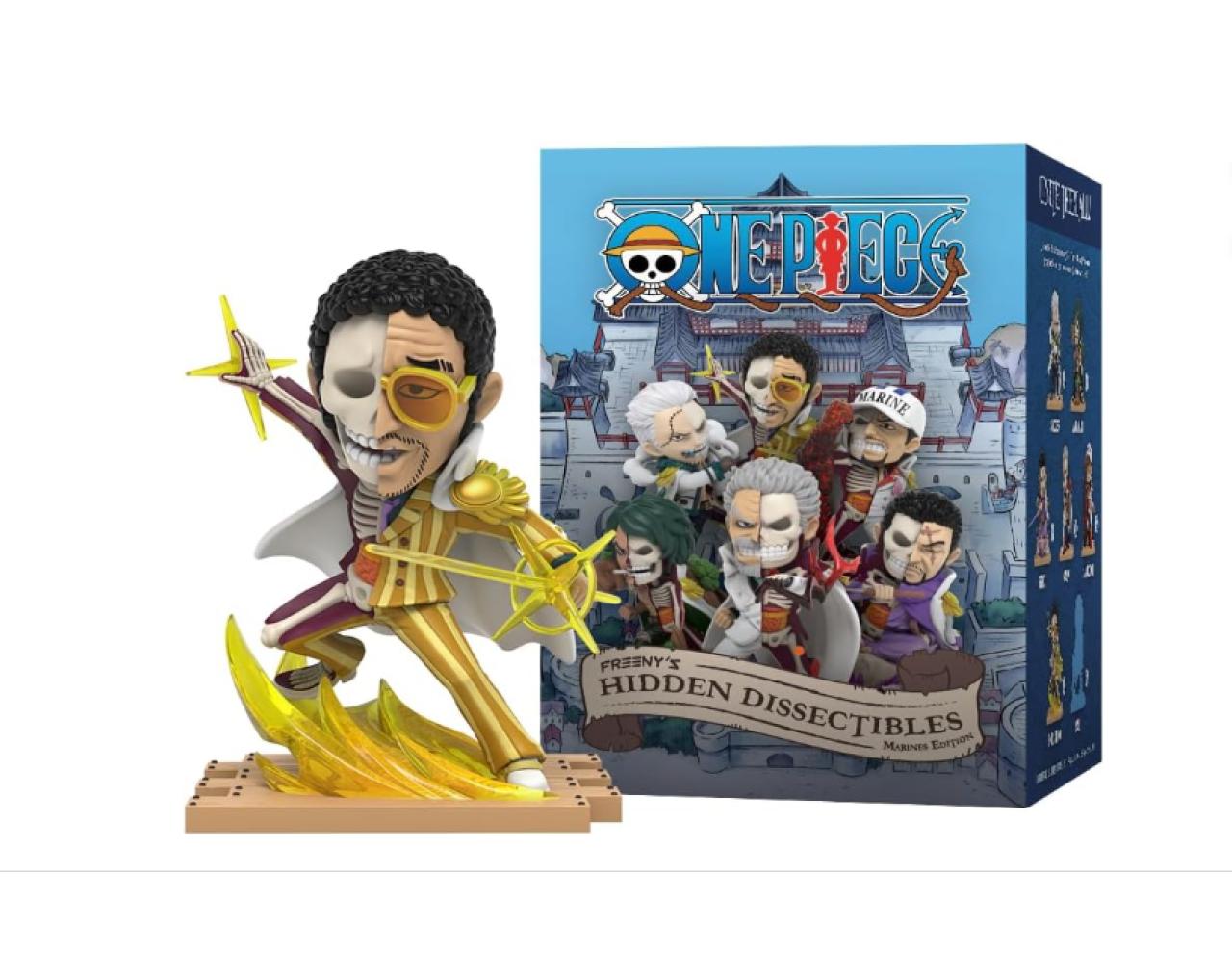Borsalino - Mighty Jaxx Freeny's Hidden Dissectibles One Piece Series 8 (Edición Marines)