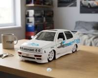 Volkswagen Jetta (Escala 1:24) - Fast and Furious - Die-Cast Jada Toys