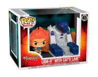 Lion-O with Cat's Lair - ThunderCats (Classic) - Pop! Town Vinyl