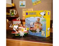 Snoopy Steam Boat (Set de Construcción 86907) - Pantasy Peanuts