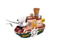 Snoopy Steam Boat (Set de Construcción 86907) - Pantasy Peanuts