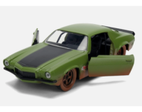 1973 Chevrolet Camaro Green (Dirty Version) - Escala 1:32 - Fast and Furious - Die-Cast Jada Toys