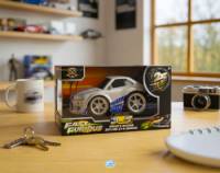 Brian's Nissan Skyline GT-R (BNR34) (Escala 1:28) - Fast & Furious - Small Blocks Jada Toys