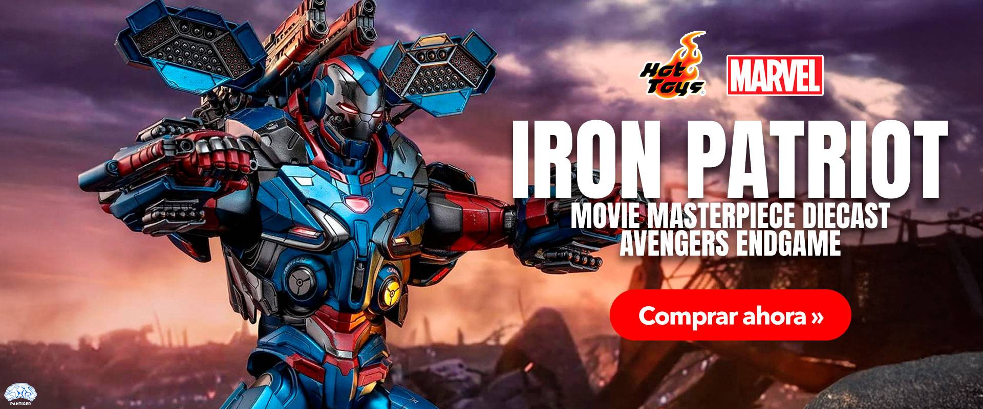Iron Patriot Hot Toys ya disponible en Pantiger.